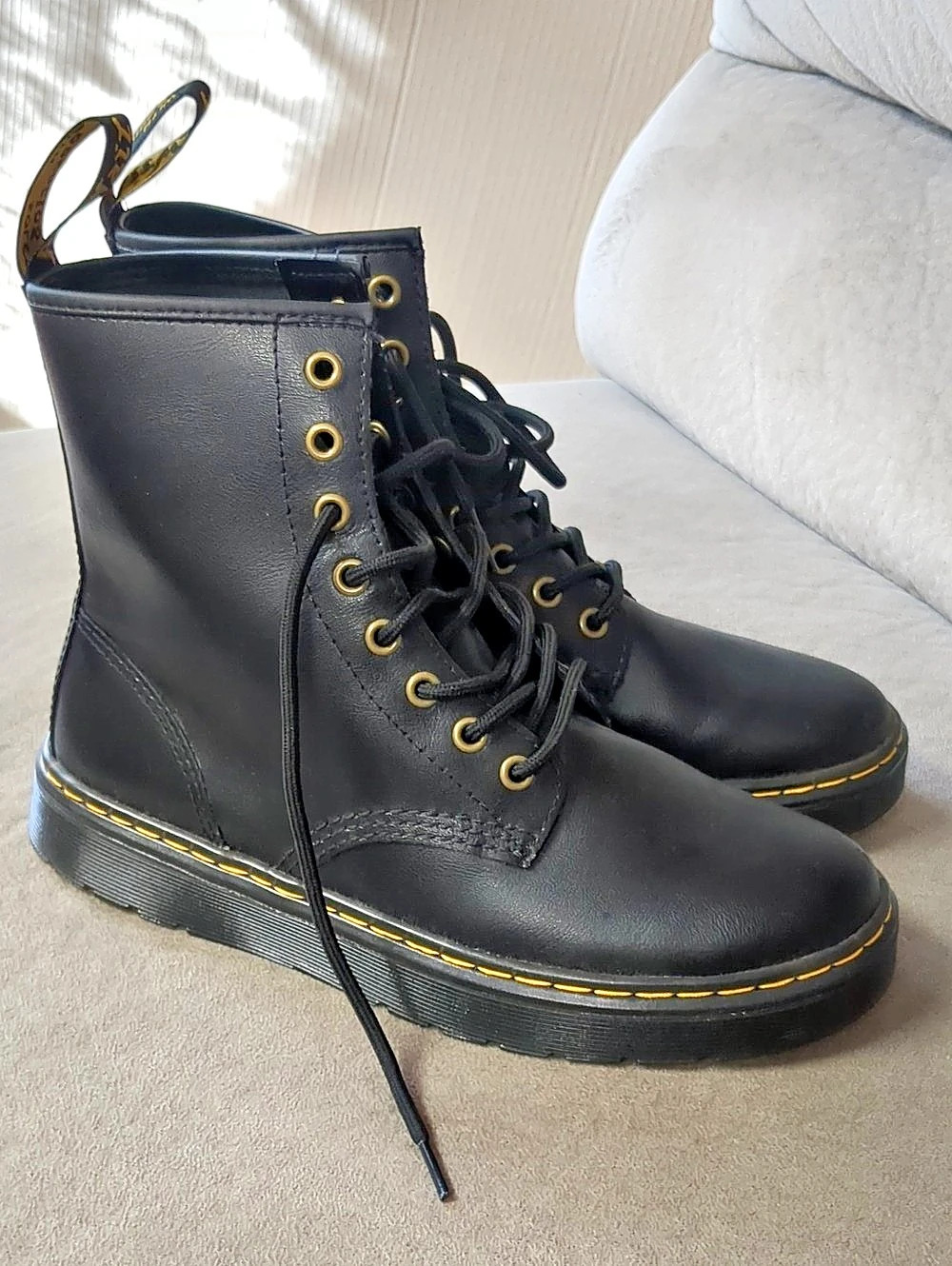 Dr. Martens Zavala Combat Boots Black US 7